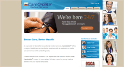 Desktop Screenshot of careonsite.com